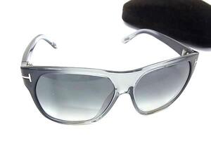 1円 ■美品■ TOM FORD トムフォード TF188 20B 58□13 サングラス メガネ 眼鏡 レディース メンズ クリアネイビー系 FI5196