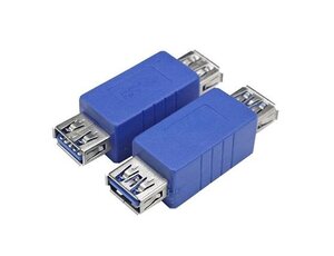 送料無料 USB変換アダプタ USB(A)-USB(A) USB3AB-AB