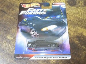 ◇612 HOT WHEELS Nissan Skyline GT-R BNR32 日産 スカイライン ホットウィール プレミアム ワイルドスピード