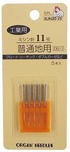 KIYOHARA サンコッコー 工業用ミシン針 11号 普通地用 5本 SUN30-25