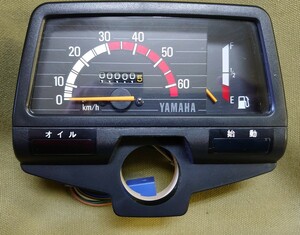 ヤマハ 純正 スピードメーター 未使用 当時物 長期保管 デッドストック YAMAHA YB系 (検索:YB1 YB50 YB125 YB150