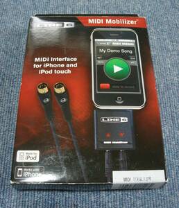 中古 美品 Line6 MIDIインターフェース MIDI Mobilizer ジヤンク扱い