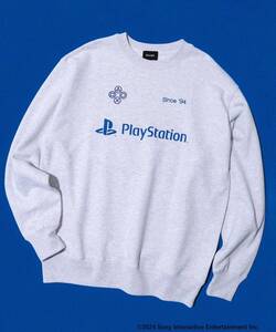 BEAMS Playstation(TM)/CREWNECK ビームス スウエット Lサイズ