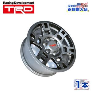 [TRD(ティーアールディー)正規品] 17インチアルミホイール 1本 17×7J 6H 139.7 +04/ PTR20-35110-G