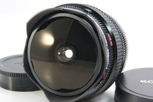 [Rare A-] KONICA UC Fish-eye HEXANON AR 15mm F2.8★コニカ ヘキサノン 魚眼 フィッシュアイ★10722