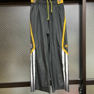 アディダス　ナイロンパンツ　Sサイズ　メンズ　ボトム　ブラック　黒　NBA バスケットボール　adidas