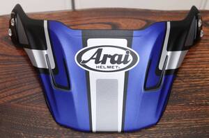 Arai アライ ツアークロス３ ADVENTURE アドベンチャー マットブルー バイザー 取り付けビス類　 美品