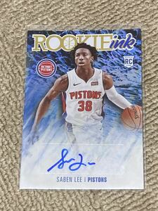 Panini NBA HOOPS 2020-21 SABEN LEE autograph 直筆サインカード