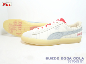 ■PUMA x Coca Cola■ スウェード コカコーラ (27.5cm) ■Ivory Glow-Slate■387049 01