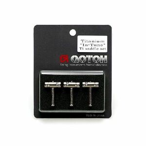 GOTOH In-Tune Ti 3pcs/set 国産ギターパーツ (メール便のみ送料無料)