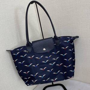 LONGCHAMP ロンシャン プリアージュ トートバッグ ロングハンドル　シュボエレ　ハート　馬　no.78