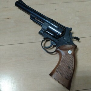 【動作未確認】SMITH＆WESSON　44MAGNUM　マグナム　USA　ASGK　樹脂製　ガスガン　モデルガン ブラック 黒