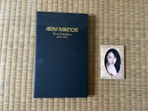 中森明菜テレホンカード集「AKINA NAKAMORI card exhibition 1982-1987」18枚+1枚（送料込み）