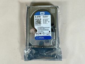 未使用 未開封 Western Digital WD Blue HDD WD60EZRZ 6TB SATA ハードディスクk29