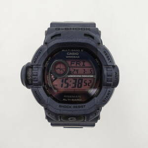 CASIO G-SHOCK RISEMAN GW-9200MSJ カシオ ライズマン 電波ソーラー メンズ 腕時計 デジタル 中古/15581