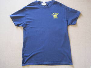 ■■【即決有】■S・W・U★U.S.NAVY SEALS Tシャツused★紺★M♪■■