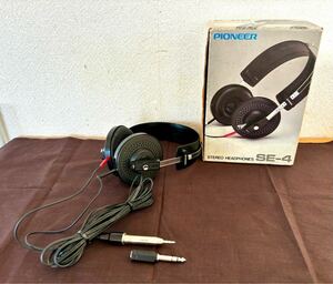 ★ PIONEER ステレオヘッドホン SE-4 STEREO HEADPHONE パイオニア 