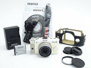 ●○【美品】PENTAX Q/SMC PENTAX F2.8-4.5 5-15mm ED AL IF ミラーレス 一眼カメラ Qマウント ペンタックス○●027073002○●