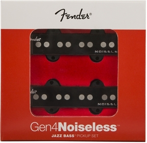 【送料無料/新品】◆Fender フェンダー Gen 4 Noiseless Jazz Bass Pickup SET◆N4 ジャズベース用ノイズレス ピックアップ2点セット