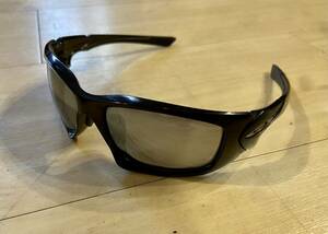 OAKLEY SCALPEL 9134-01 中古美品 新品社外偏光レンズ交換済み 廃盤モデル TEN オークリー サングラス