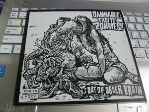 Damnable Excite Zombies! : Amen / Out Of Order : BrainAmen / Split ソノシート MCR COMPANY Selfish Delta Greenmachine Iconoclast 