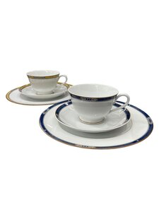 Noritake◆キングスブリッジ トリオ ペアカップ&ソーサー プレートセット