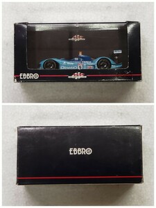  エブロ 1/43 チームジオタザイテック 04S ルマン 2005 ブルー/ライトブルー 43746