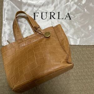 1円〜 FURLA フルラ　トートバッグ