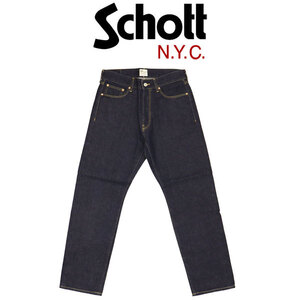 Schott (ショット) 3911006 SELVEDGE DENIM PANTS セルビッチ デニムパンツ 367INDIGO 36インチ