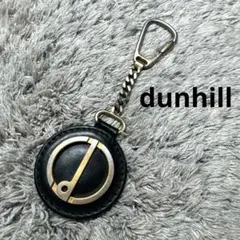 dunhill ダンヒル キーホルダー キーリング ブラック×ゴールド