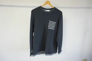 【即決】THE SHOP TK タケオキクチ メンズ トップス タグ付き ダークグレー系 サイズ:L 【743750】