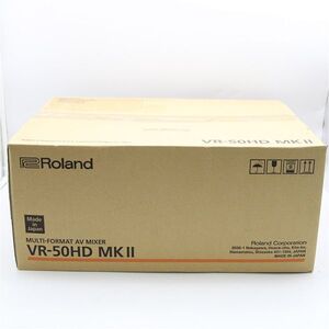 【未使用品】 Roland VR-50HD MK2 II オールイン・ワンAVミキサー #4636