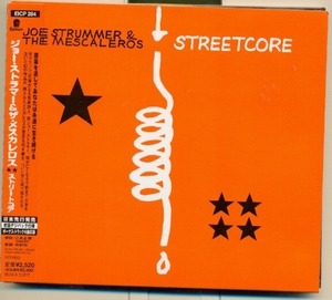 ＊中古CD JOE STRUMMER＆THE MESCALEROS/STREETCORE+4 2003年作品国内盤ボーナストラック収録初回限定盤 THE CLASH ジョー・ストラマー