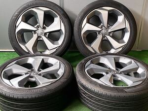 【美品 バリ溝！】ホンダ CV3 アコード 純正 18in 8J +50 PCD114.3 ブリヂストン REGNO GR-EL 235/45R20 HONDA シビック オデッセイ