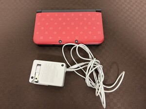 A2　Nintendo　ニンテンドー　SPR-001　3DS LL　New スーパーマリオブラザーズ 2仕様　ゲーム機　通電確認済み　現状品