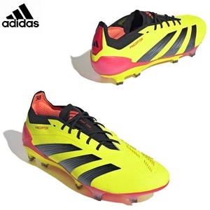 ・スピード発送 adidas PREDATOR ELITE L FG IF5441(チームソーラーイエロー×コアブラック)２６．０CM スパイク サッカーシューズ 