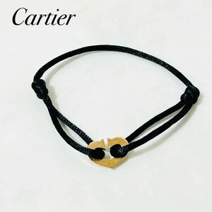 Cartier カルティエ ブレスレット Cハート K18PG コードブレス