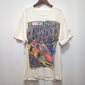 2002年製 メキシコ製 ナスカー NASCAR Tシャツ メンズ M 半袖 ヴィンテージ ビンテージ Vintage プリント