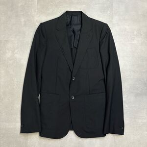 極美品 BALENCIAGA バレンシアガ 11ss テーラードジャケット アンコンジャケット 2B ブラック パッチポケット 2011年製 44サイズ