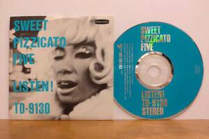 非売品！プロモ用CD◎Pizzicato Five / Sweet Pizzicato Five Listen! ピチカート・ファイヴ 小西康陽 野宮真貴 高浪慶太郎