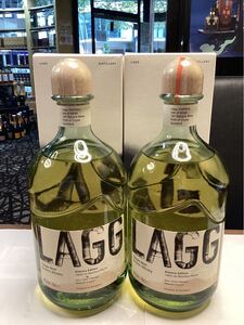 1円~ARRAN LAGG アラン ラグ キルモリー エディション バーボン バレル 箱付き 700ml 46% 2本セット未開封