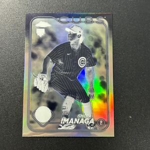 今永昇太 2024 Topps Chrome NEGATIVE REFRACTOR ルーキーカード Shota Imanaga Rookie Card MLBカード