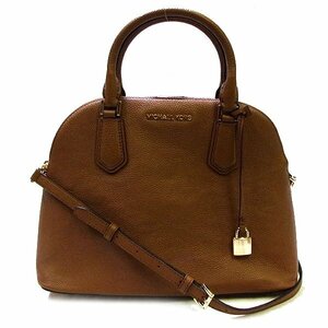 マイケルコース MICHAEL KORS レザー ハンド ショルダー 2WAY バッグ ブラウン 35H8GAFS3L 【329825】