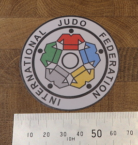 JUDO FEDERATION INTERNATIONAL 柔道 JFI ステッカー　未使用品