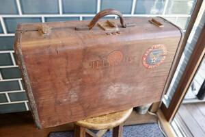 ビンテージ　１９４０’s　Samsonite　Streamlite サムソナイト　スーツケース　トランク　アメリカ製　インテリア　店舗什器　