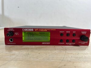 【通電確認済】BOSS VF-1 24-BIT MULTIPLE EFFECTS PROCESSOR 本体 アダプタBRC-100T マルチプロセッサー エフェクター