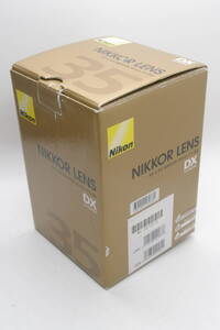 ニコン AF-S DX NIKKOR 35mm　 f/1.8G　　　　　　　　　　#1027-k-1