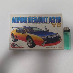 プラモデル　アルピーヌ　ルノー　A310 V6 河合商会製　1／38 未開封、未使用品。ALPINE RENAULT A310 V6