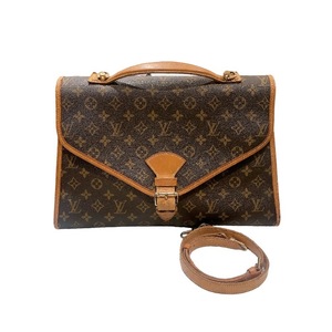 ルイ・ヴィトン LOUIS VUITTON ビバリー M51121 モノグラム ゴールド金具 ハンドバッグ ショルダーバッグ レディース 中古