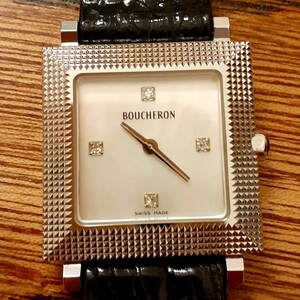 BOUCHERON ブシュロン ディアマン 腕時計 18K 